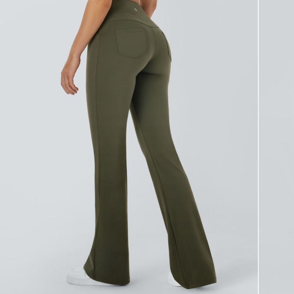 Halara lot xs high waist flare leg yoga